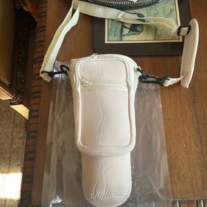 Gorgeous Light Pink Colored water Bottle Carrying Bag